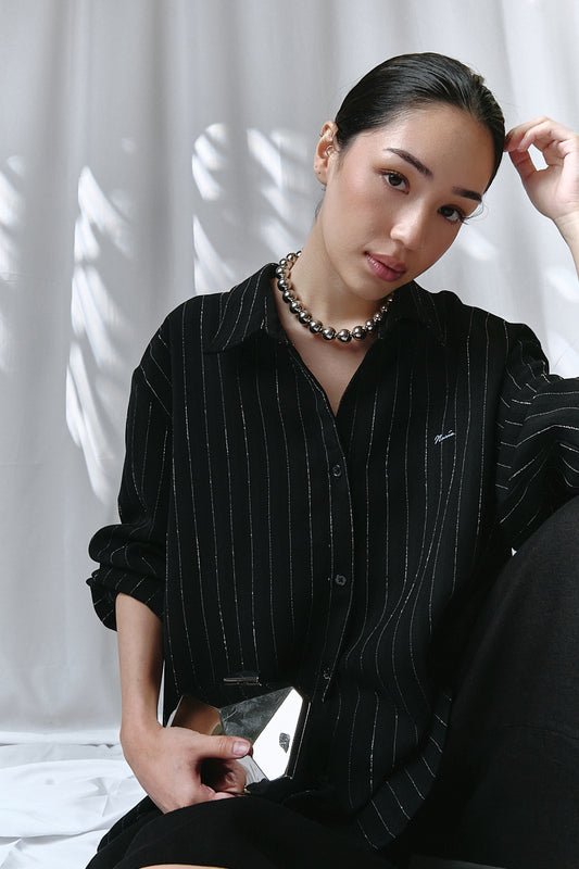 Naomi Mono Striped Shirt