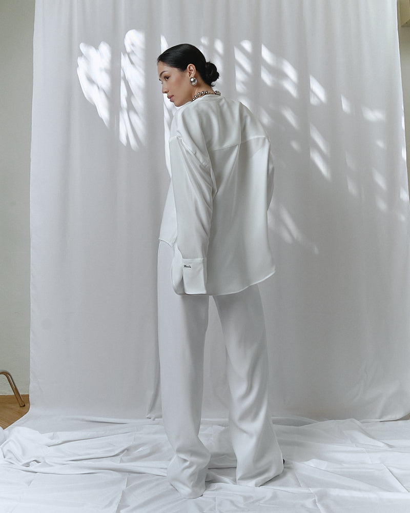 Danna Blouse in White