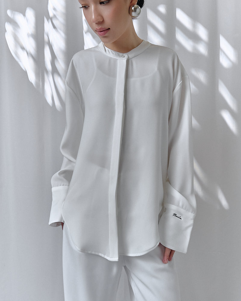 Danna Blouse in White