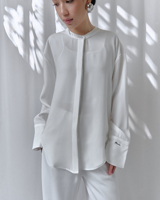 Danna Blouse in White