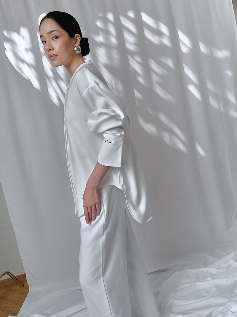 Danna Blouse in White
