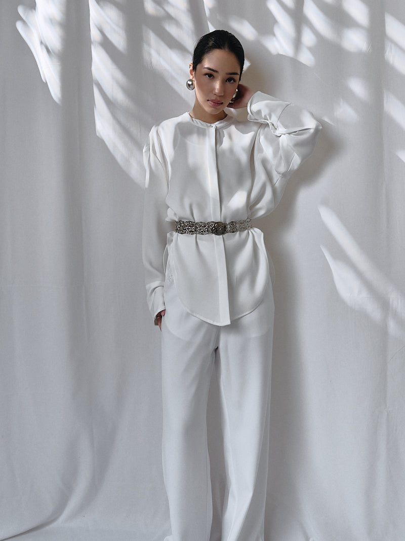 Danna Blouse in White