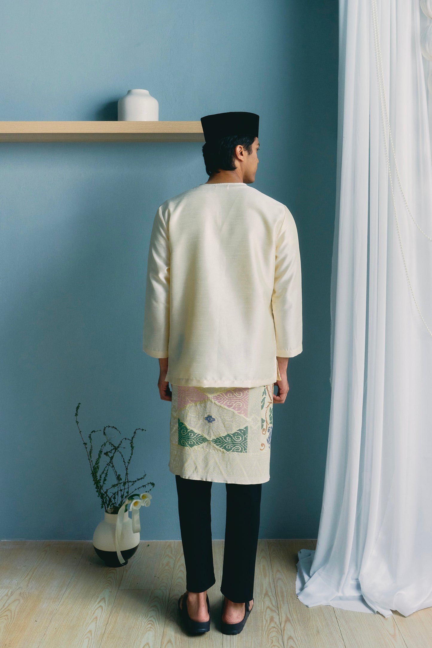 TUAN Baju Melayu Top in Cream