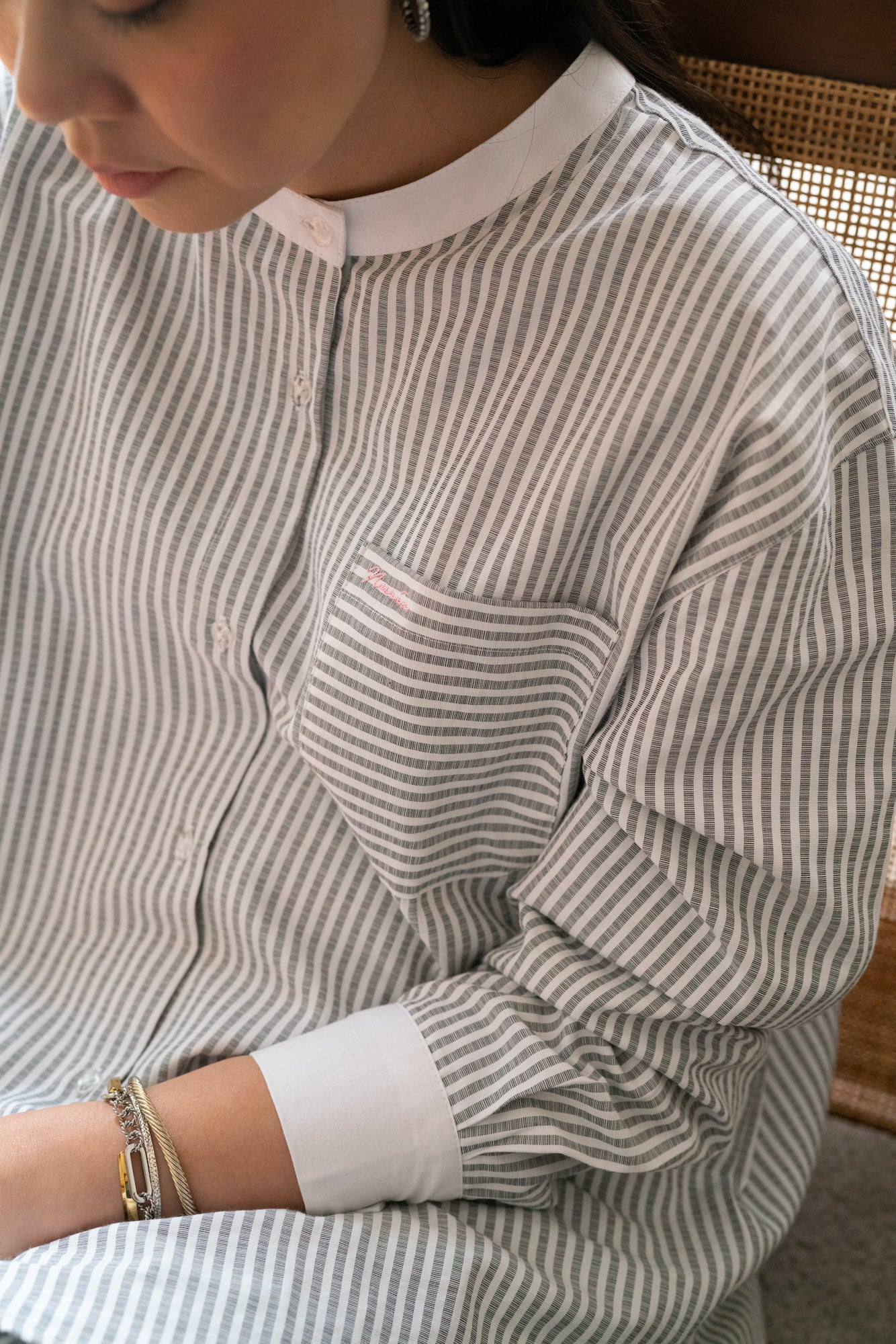 Jane Grey Stripe Co Ords Set (Size L/XL)
