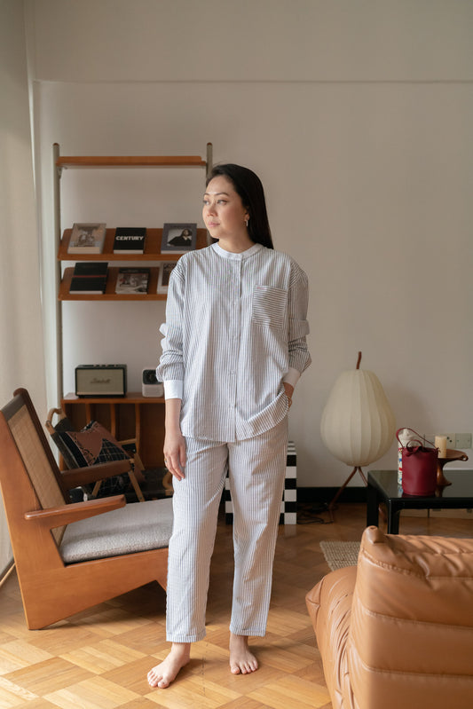 Jane Grey Stripe Co Ords Set (Size L/XL)