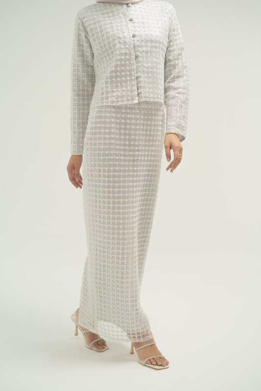 Rani Skirt in Silver