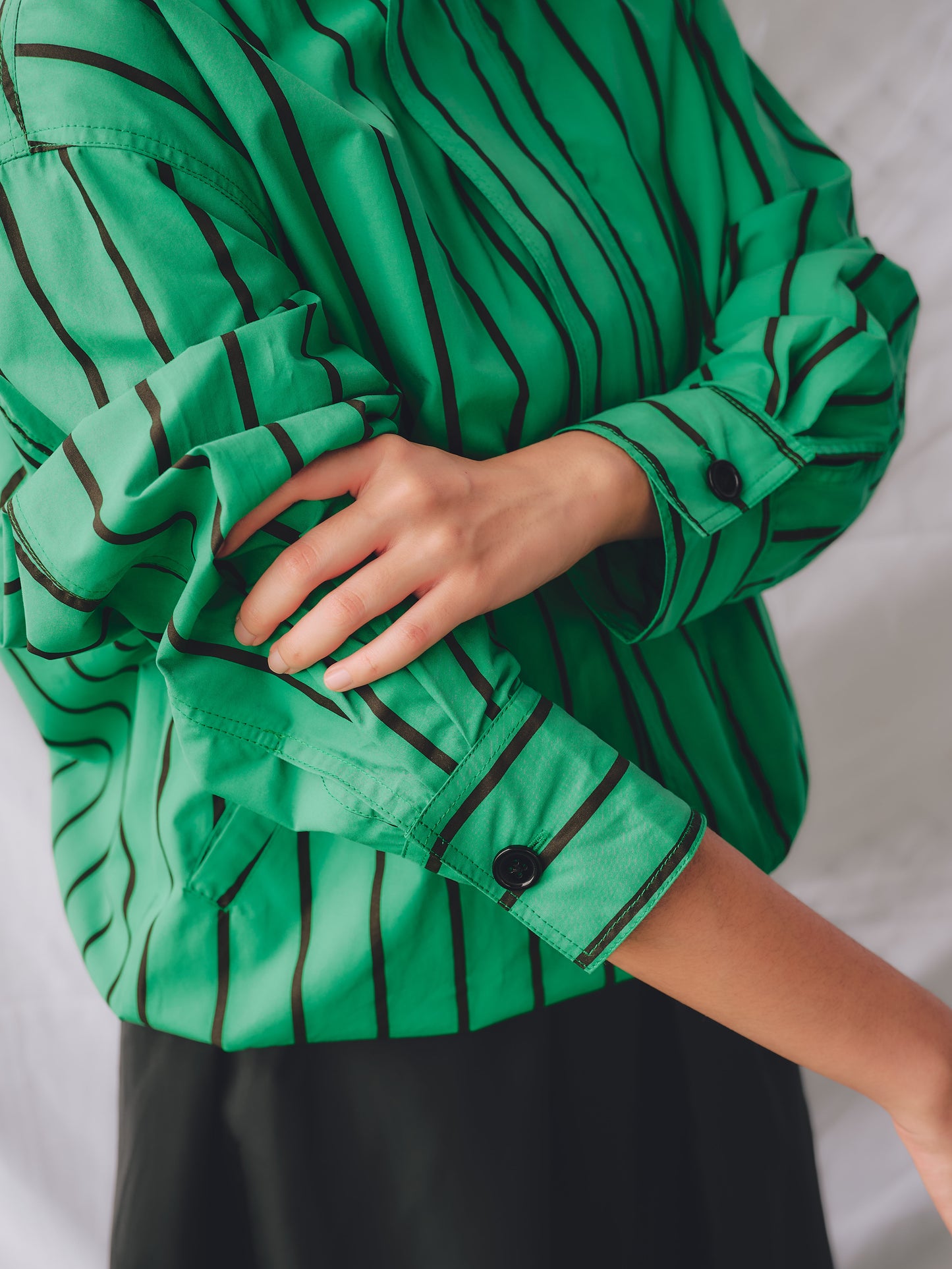 Riley Bomber Jacket in Green