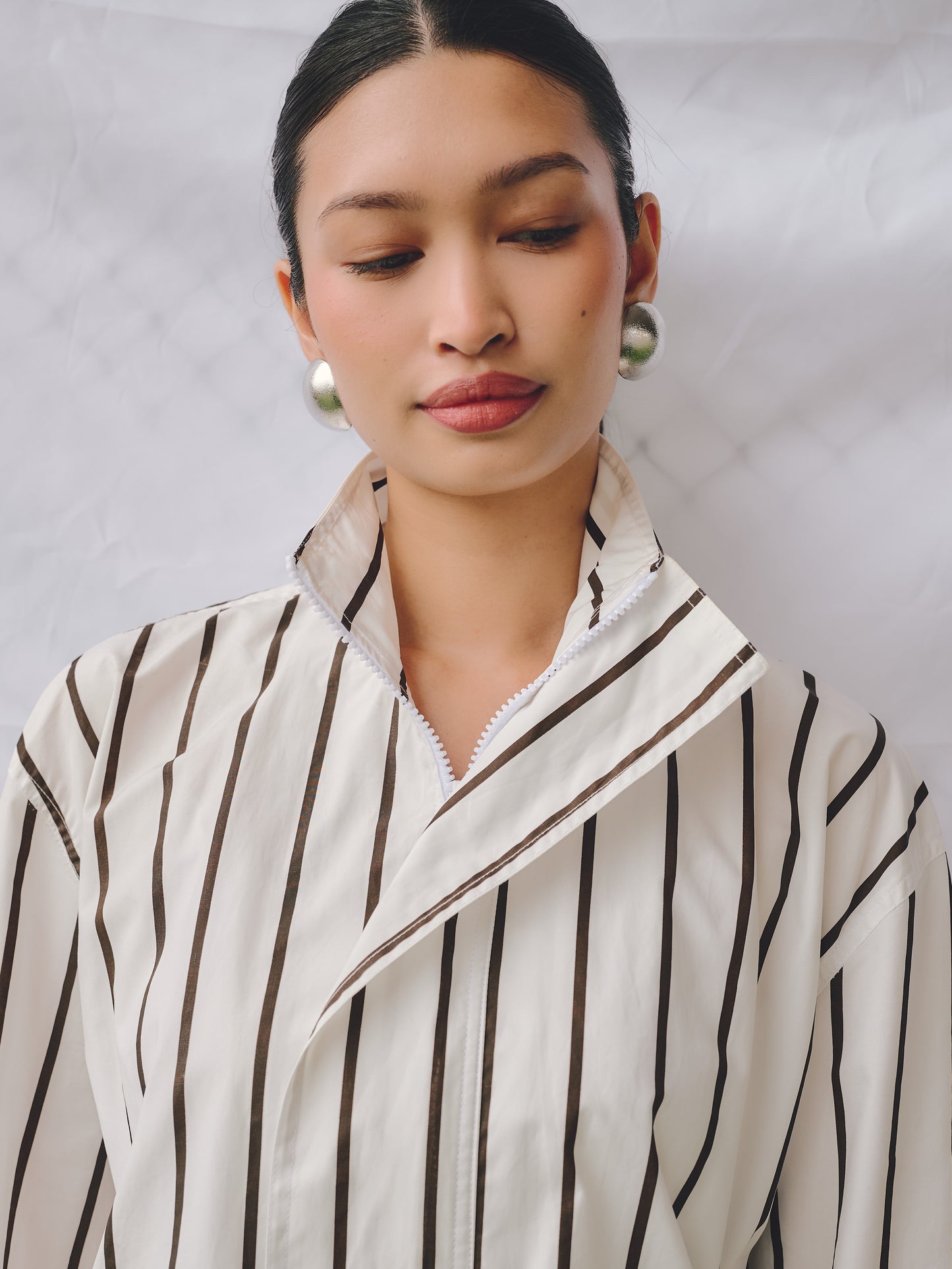 Riley Bomber Jacket in White