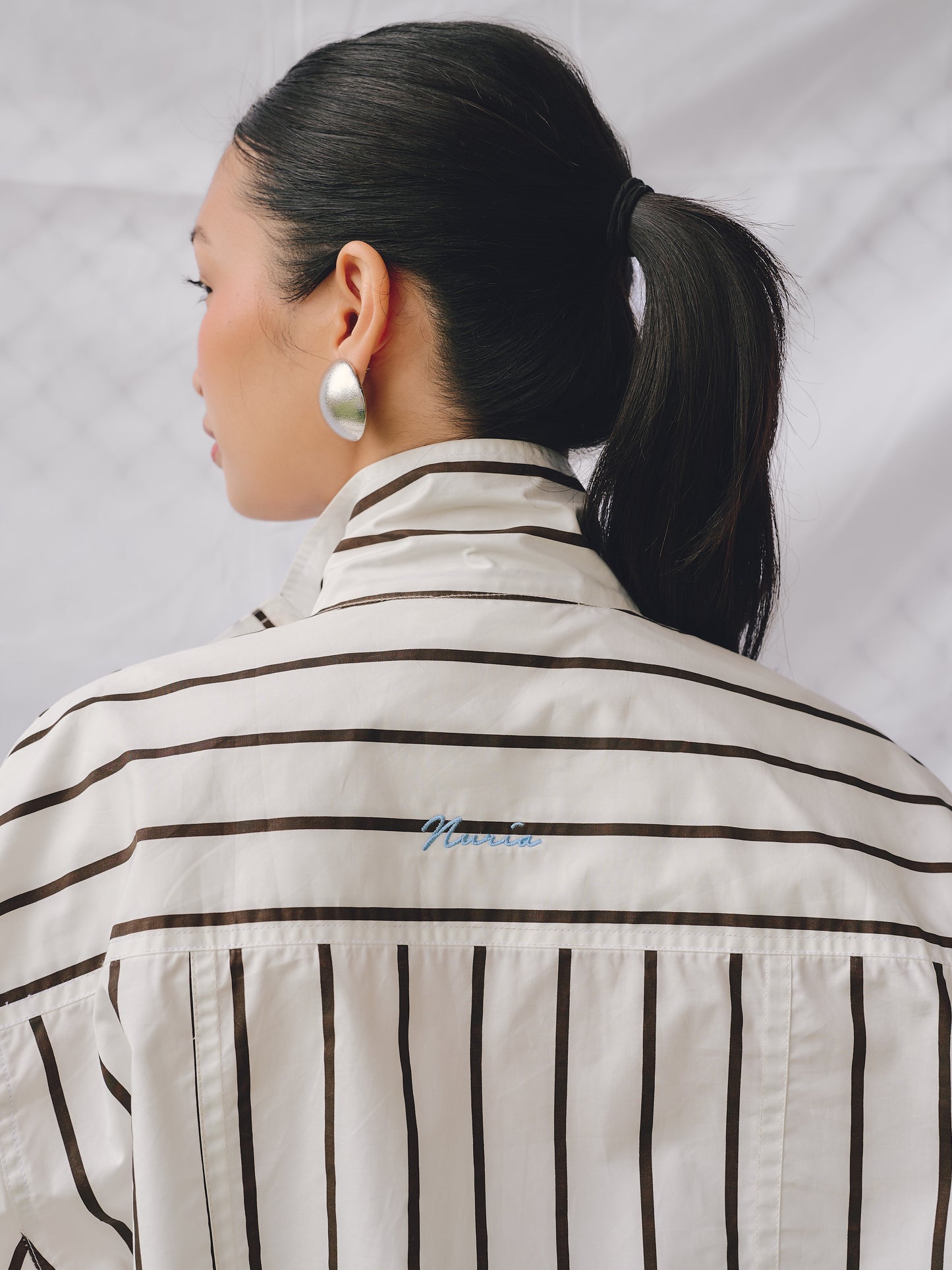 Riley Bomber Jacket in White