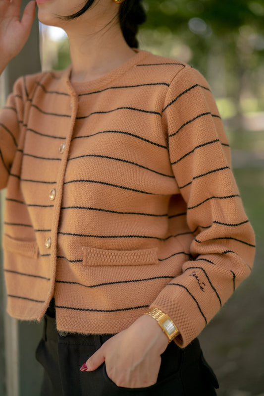 Agnes Cardigan in Brown