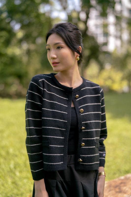 Agnes Cardigan in Black