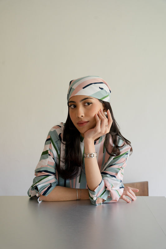 Giulia Bandana in Green