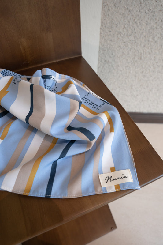 Giulia Bandana in Blue