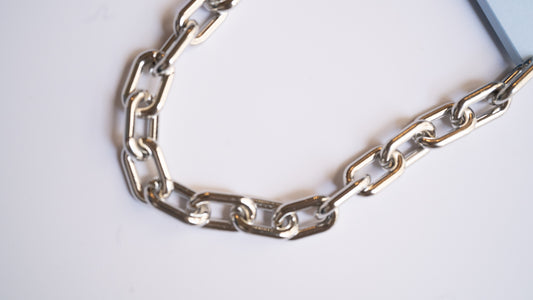 Via Chain Necklace in Silver