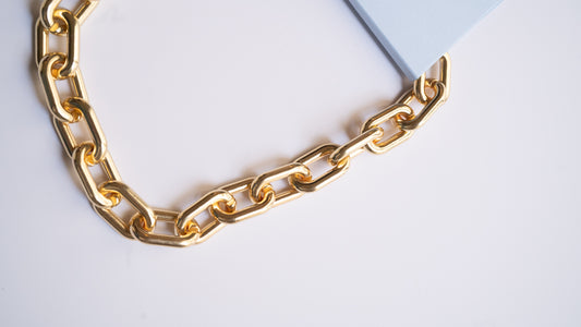 Via Chain Necklace in Gold