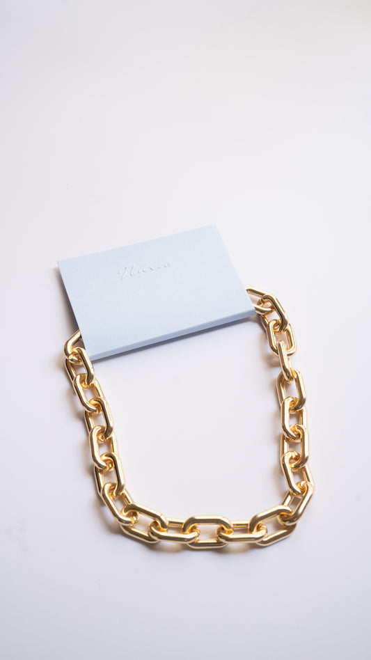 Via Chain Necklace in Gold