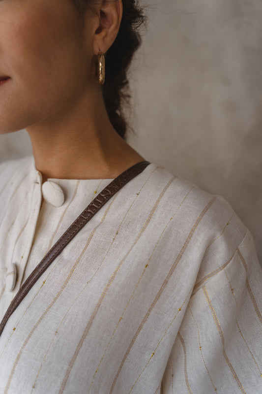 Daya Top in Off White