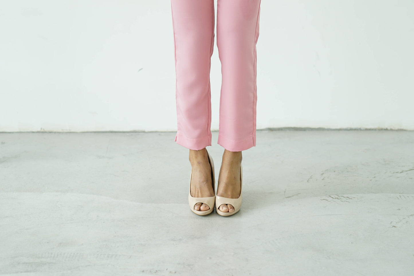 [PRE ORDER] Pastel Pink Tapered Pants