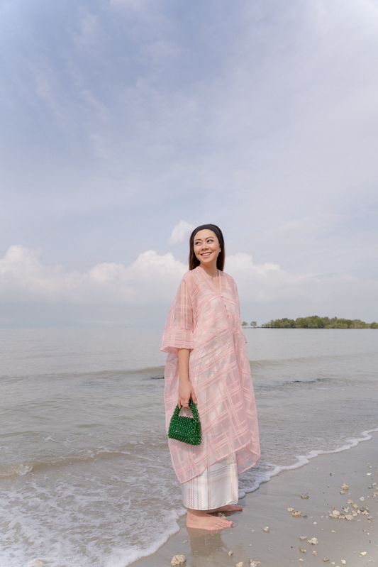 Orked Top in Dusty Pink