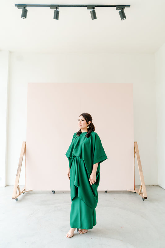 Kirana in Emerald Green