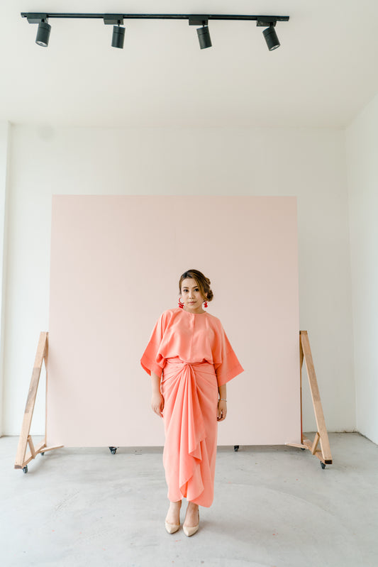 Kirana in Peach
