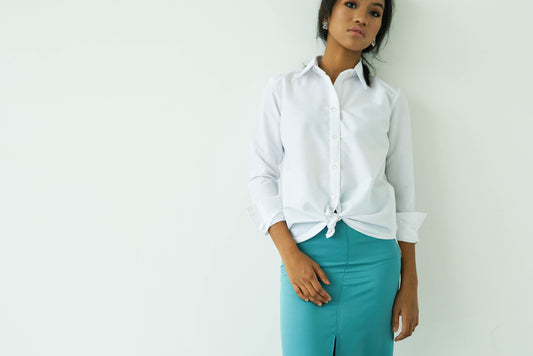 [PRE ORDER] White High Low Shirt