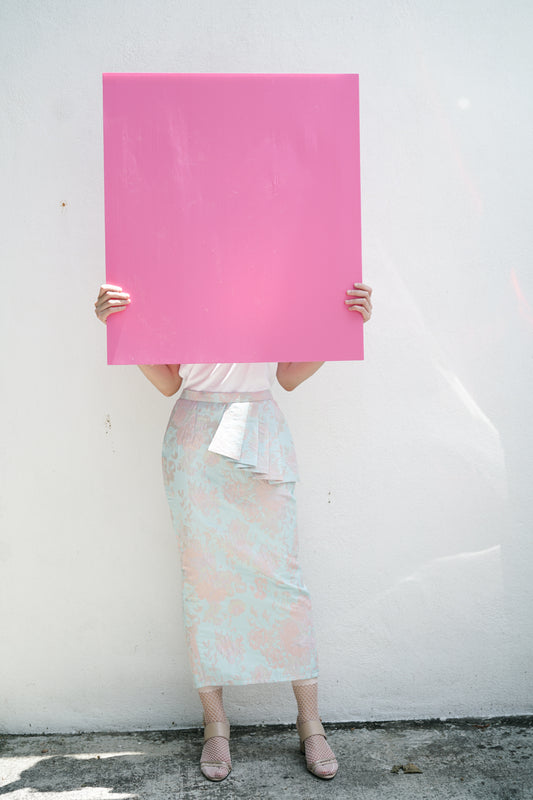 MEGHAN in Dusty Blue Pink