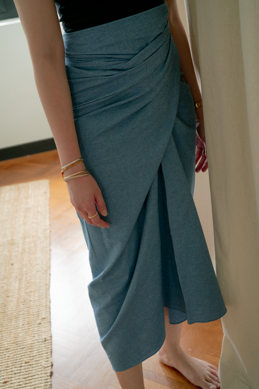 Mae Pareo in Dark Denim