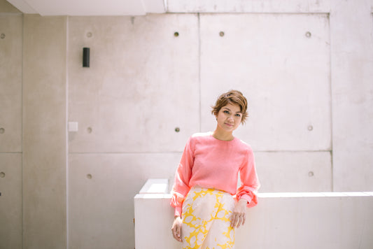 Floral Skirt in Yellow