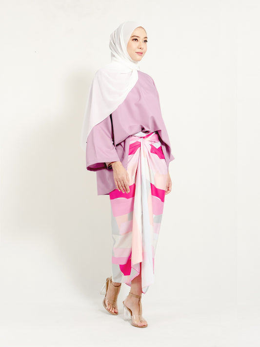 Pareo Pink Fuschia Geometry