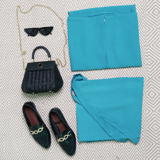 Ayana in Cerulean Blue